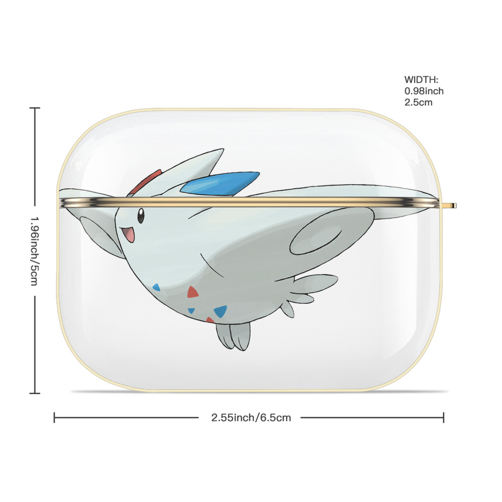 ポケットモンスター Pokémon 【AirPods Pro用】ハードシェル保護ケース｜耐衝撃・防指紋・カラビナ付き商品仕様