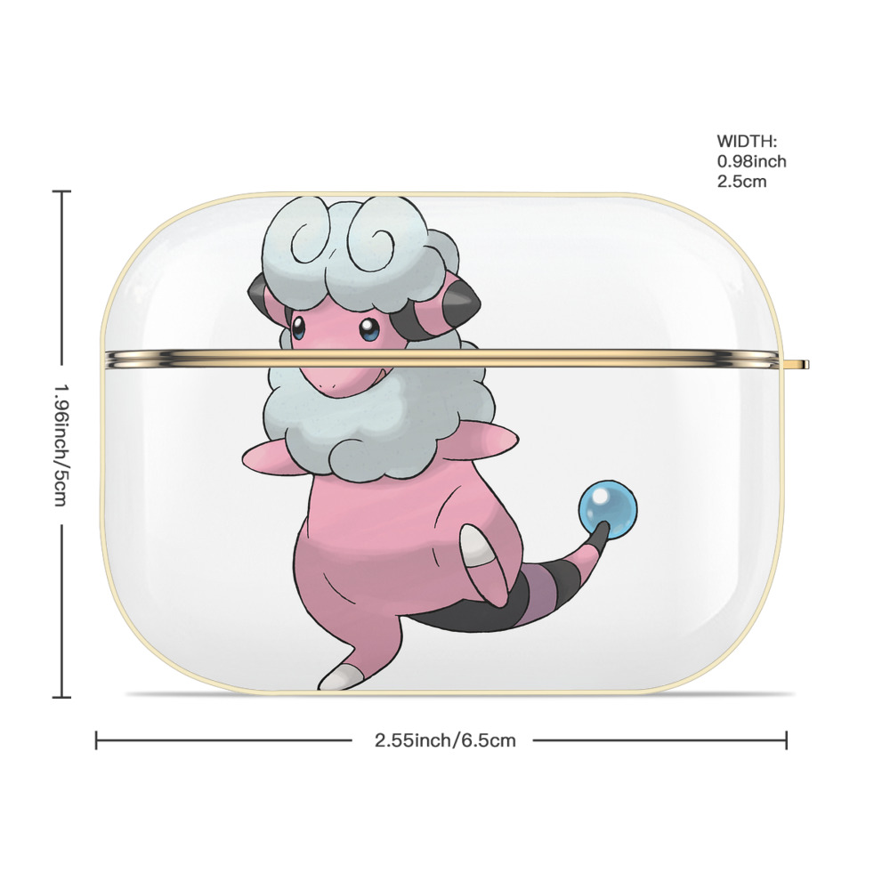ポケットモンスター Pokémon 【AirPods Pro用】ハードシェル保護ケース｜耐衝撃・防指紋・カラビナ付き商品仕様