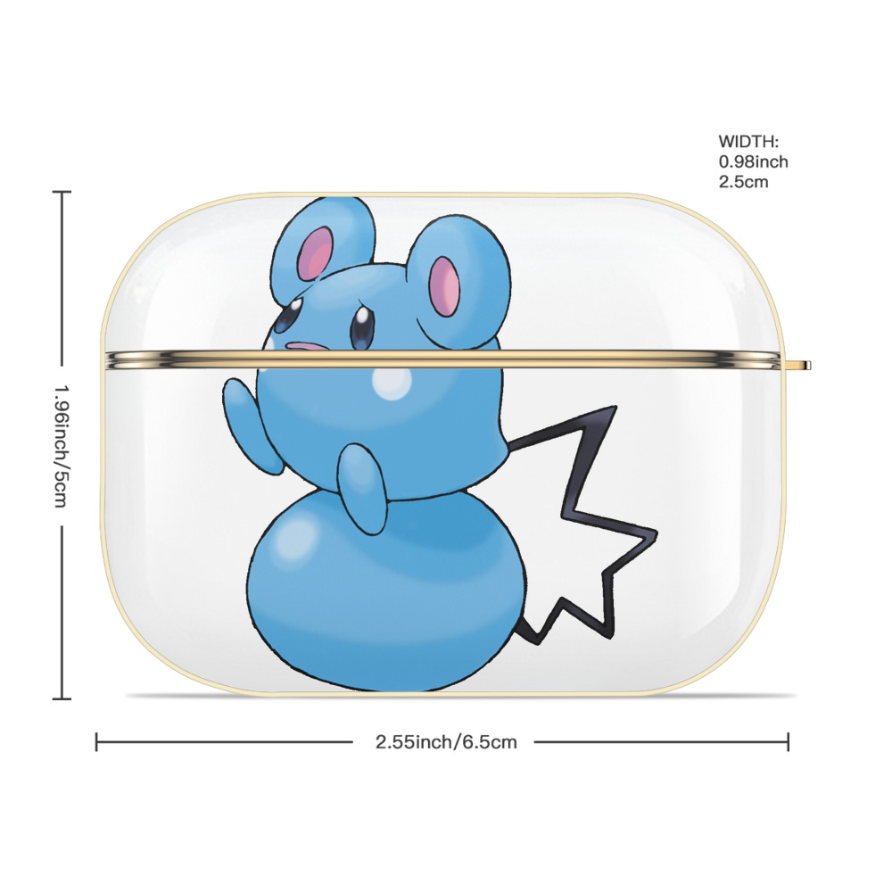 ポケットモンスター Pokémon 【AirPods Pro用】ハードシェル保護ケース｜耐衝撃・防指紋・カラビナ付き商品仕様