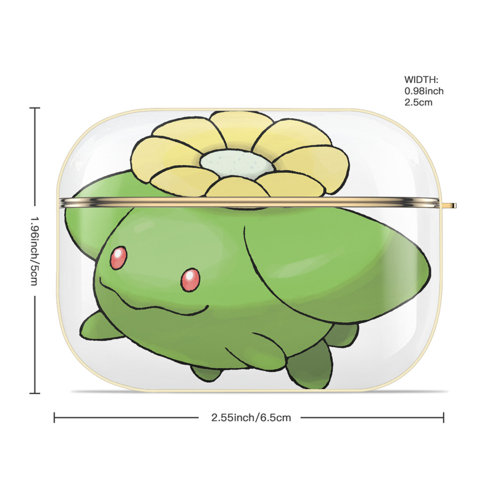 ポケットモンスター Pokémon 【AirPods Pro用】ハードシェル保護ケース｜耐衝撃・防指紋・カラビナ付き商品仕様
