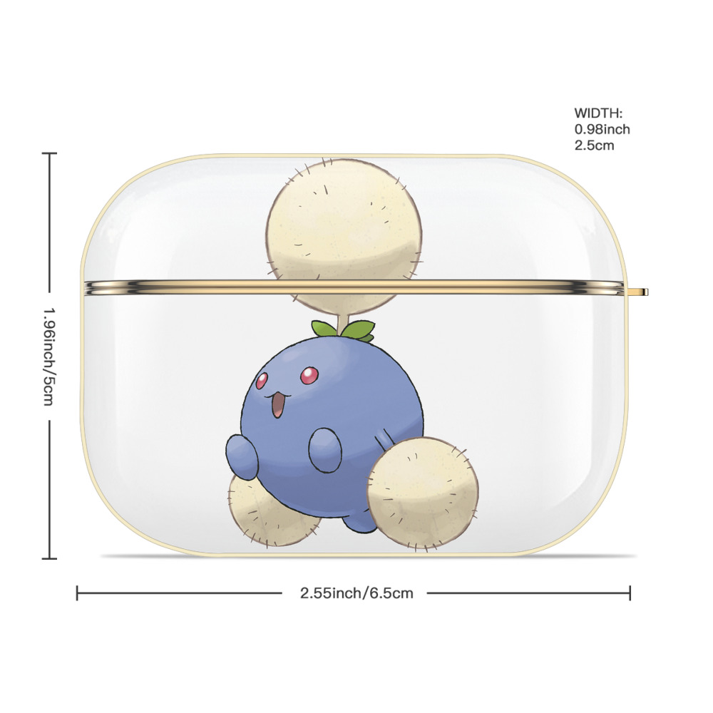 ポケットモンスター Pokémon 【AirPods Pro用】ハードシェル保護ケース｜耐衝撃・防指紋・カラビナ付き商品仕様