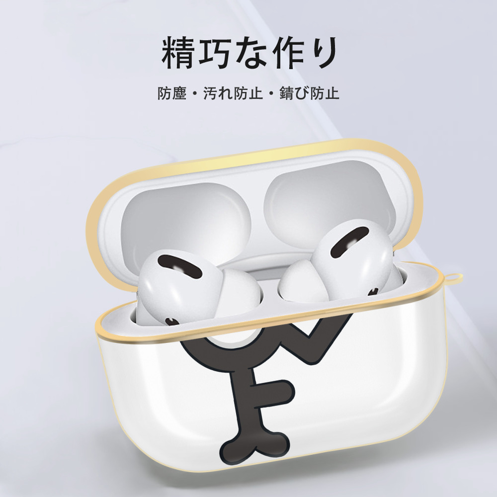 ポケットモンスター Pokémon 【AirPods Pro用】ハードシェル保護ケース｜耐衝撃・防指紋・カラビナ付き商品仕様