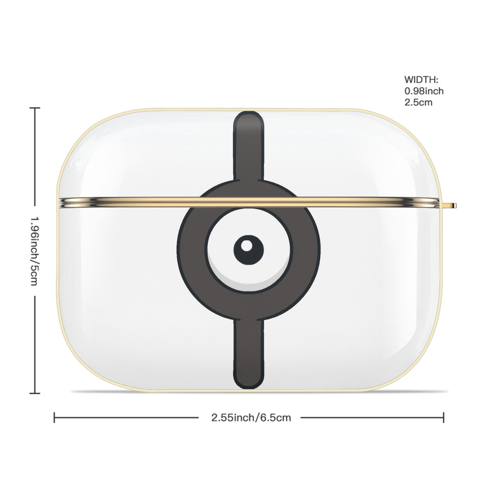 ポケットモンスター Pokémon 【AirPods Pro用】ハードシェル保護ケース｜耐衝撃・防指紋・カラビナ付き商品仕様