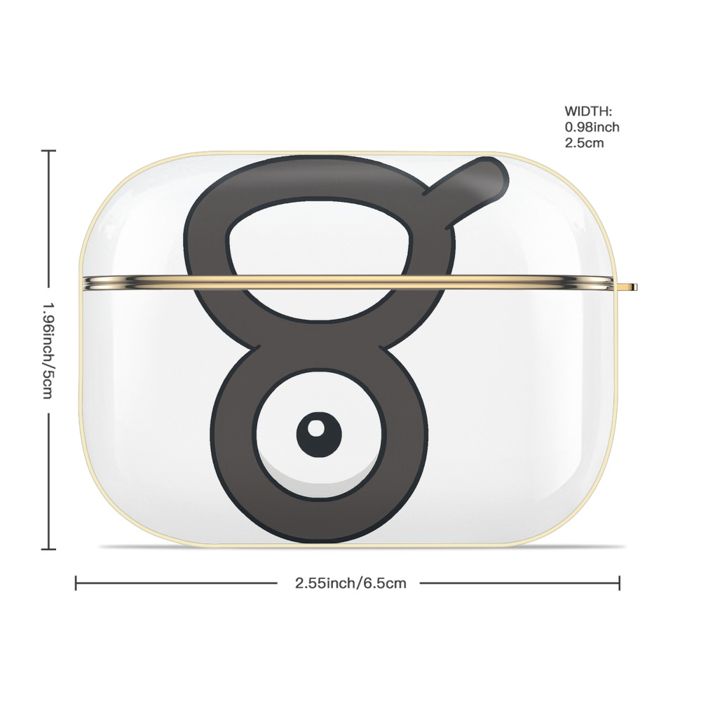 ポケットモンスター Pokémon 【AirPods Pro用】ハードシェル保護ケース｜耐衝撃・防指紋・カラビナ付き商品仕様