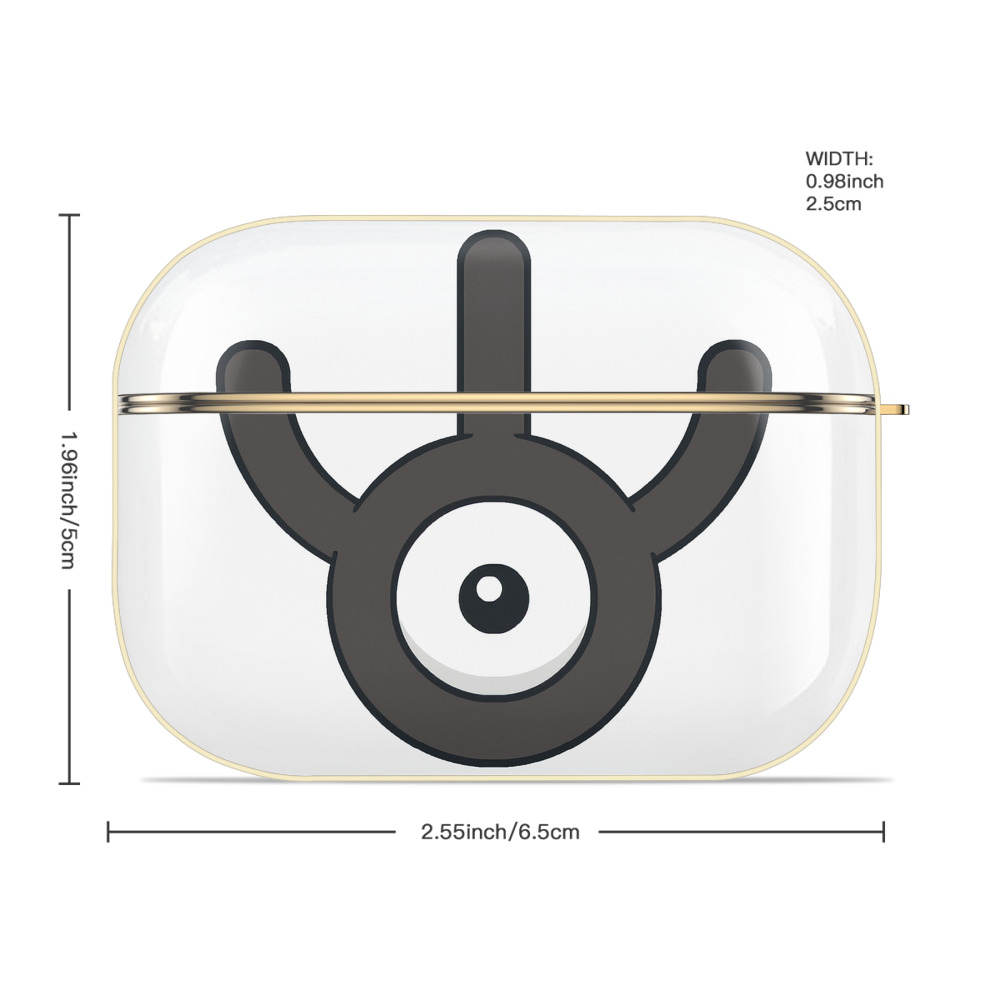 ポケットモンスター Pokémon 【AirPods Pro用】ハードシェル保護ケース｜耐衝撃・防指紋・カラビナ付き商品仕様
