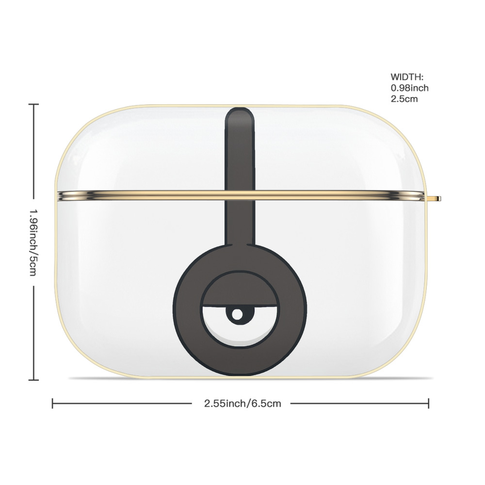 ポケットモンスター Pokémon 【AirPods Pro用】ハードシェル保護ケース｜耐衝撃・防指紋・カラビナ付き商品仕様