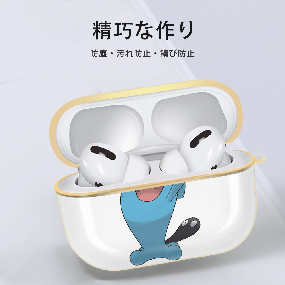 ポケットモンスター Pokémon 【AirPods Pro用】ハードシェル保護ケース｜耐衝撃・防指紋・カラビナ付き商品仕様