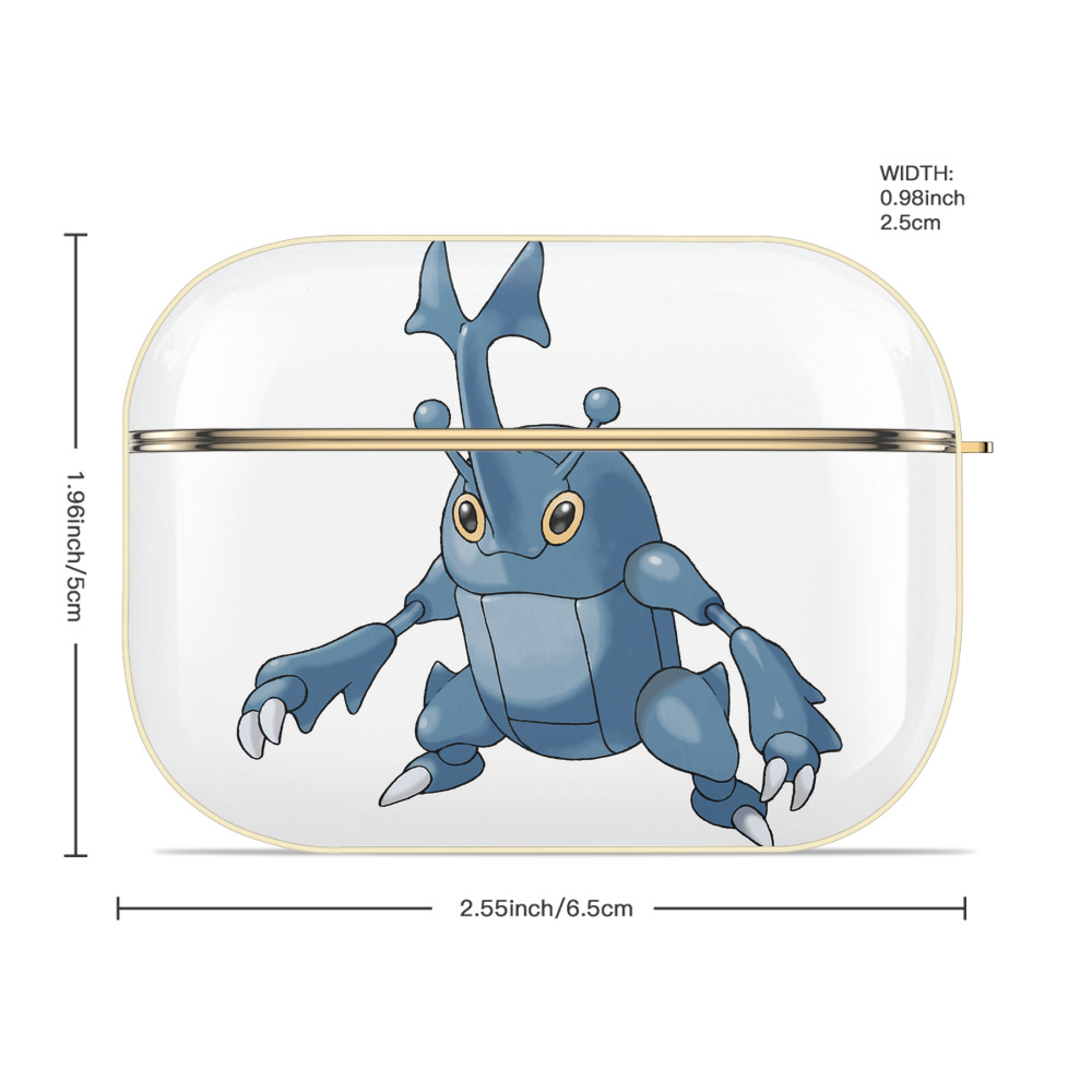 ポケットモンスター Pokémon 【AirPods Pro用】ハードシェル保護ケース｜耐衝撃・防指紋・カラビナ付き商品仕様