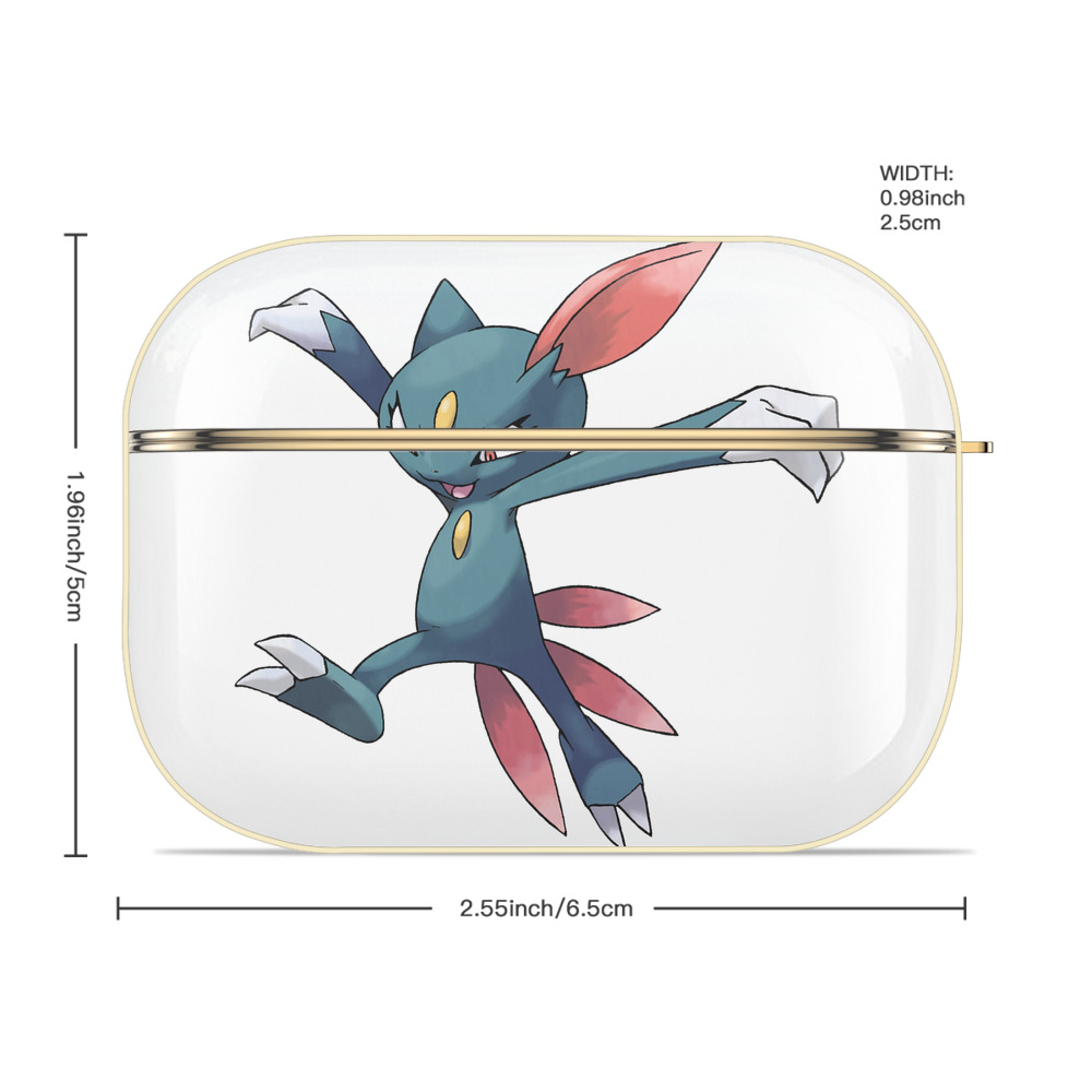 ポケットモンスター Pokémon 【AirPods Pro用】ハードシェル保護ケース｜耐衝撃・防指紋・カラビナ付き商品仕様