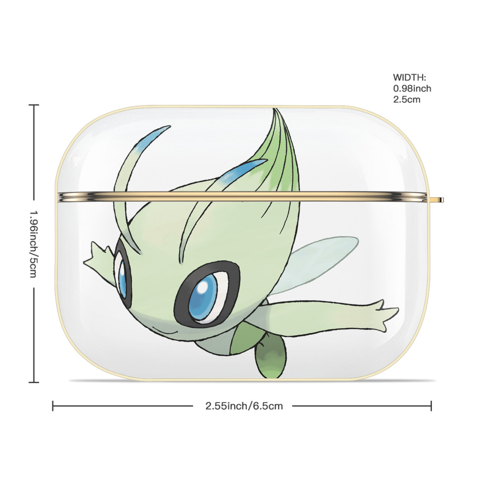 ポケットモンスター Pokémon 【AirPods Pro用】ハードシェル保護ケース｜耐衝撃・防指紋・カラビナ付き商品仕様