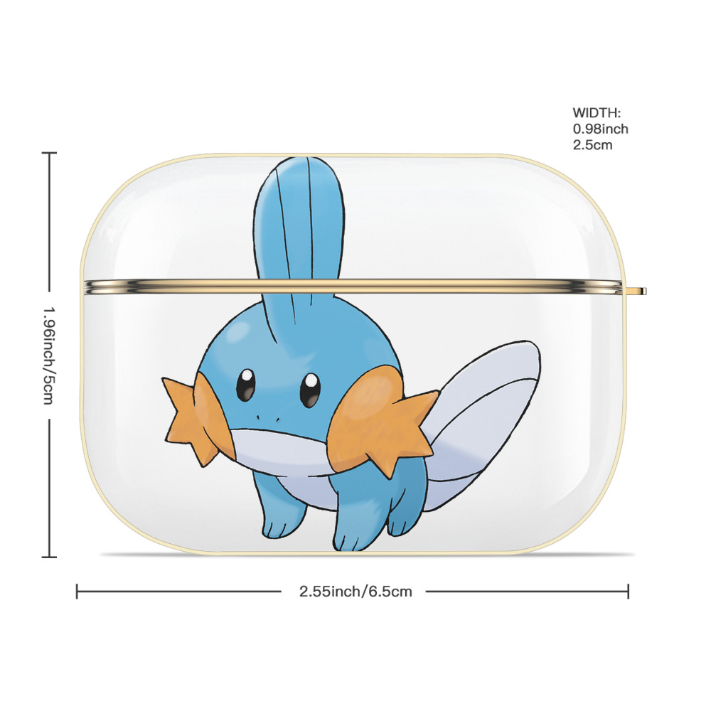 ポケットモンスター Pokémon 【AirPods Pro用】ハードシェル保護ケース｜耐衝撃・防指紋・カラビナ付き商品仕様