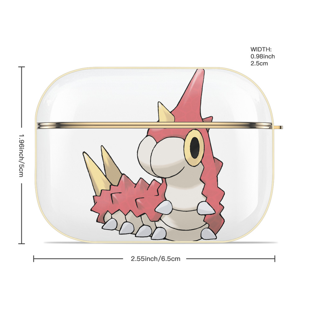 ポケットモンスター Pokémon 【AirPods Pro用】ハードシェル保護ケース｜耐衝撃・防指紋・カラビナ付き商品仕様