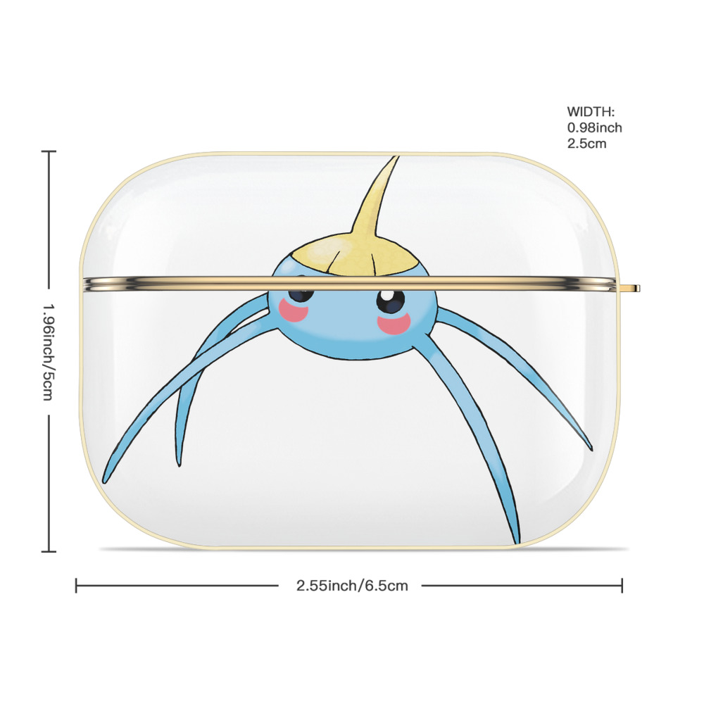 ポケットモンスター Pokémon 【AirPods Pro用】ハードシェル保護ケース｜耐衝撃・防指紋・カラビナ付き商品仕様