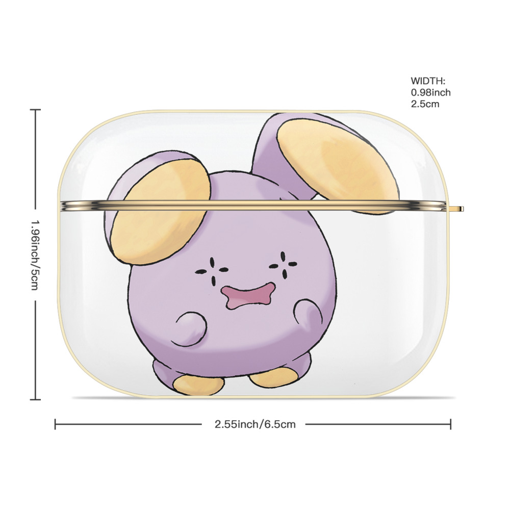 ポケットモンスター Pokémon 【AirPods Pro用】ハードシェル保護ケース｜耐衝撃・防指紋・カラビナ付き商品仕様