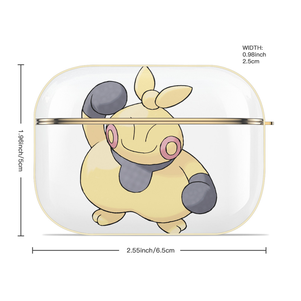 ポケットモンスター Pokémon 【AirPods Pro用】ハードシェル保護ケース｜耐衝撃・防指紋・カラビナ付き商品仕様