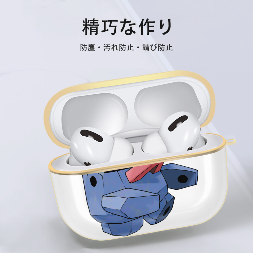 ポケットモンスター Pokémon 【AirPods Pro用】ハードシェル保護ケース｜耐衝撃・防指紋・カラビナ付き商品仕様