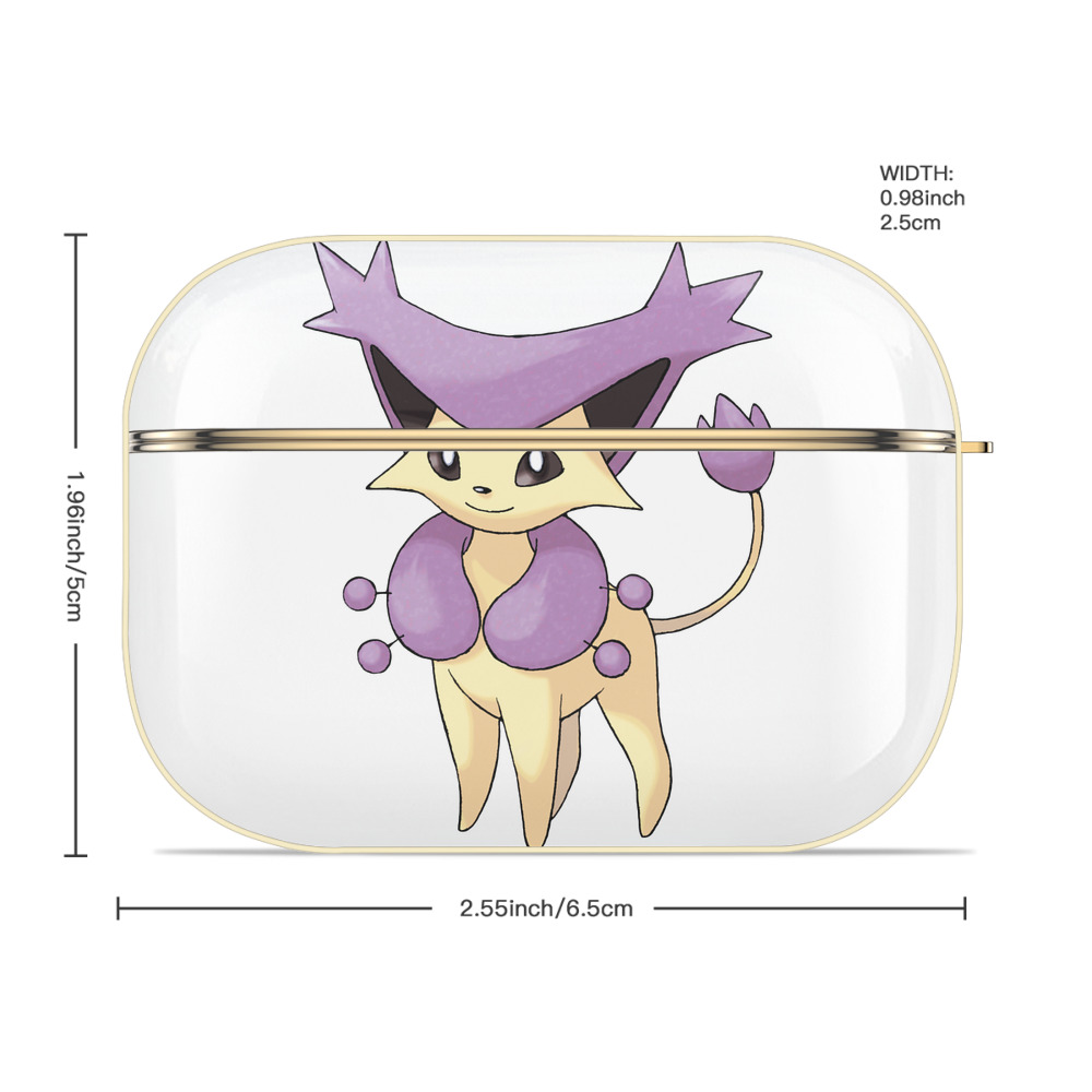 ポケットモンスター Pokémon 【AirPods Pro用】ハードシェル保護ケース｜耐衝撃・防指紋・カラビナ付き商品仕様