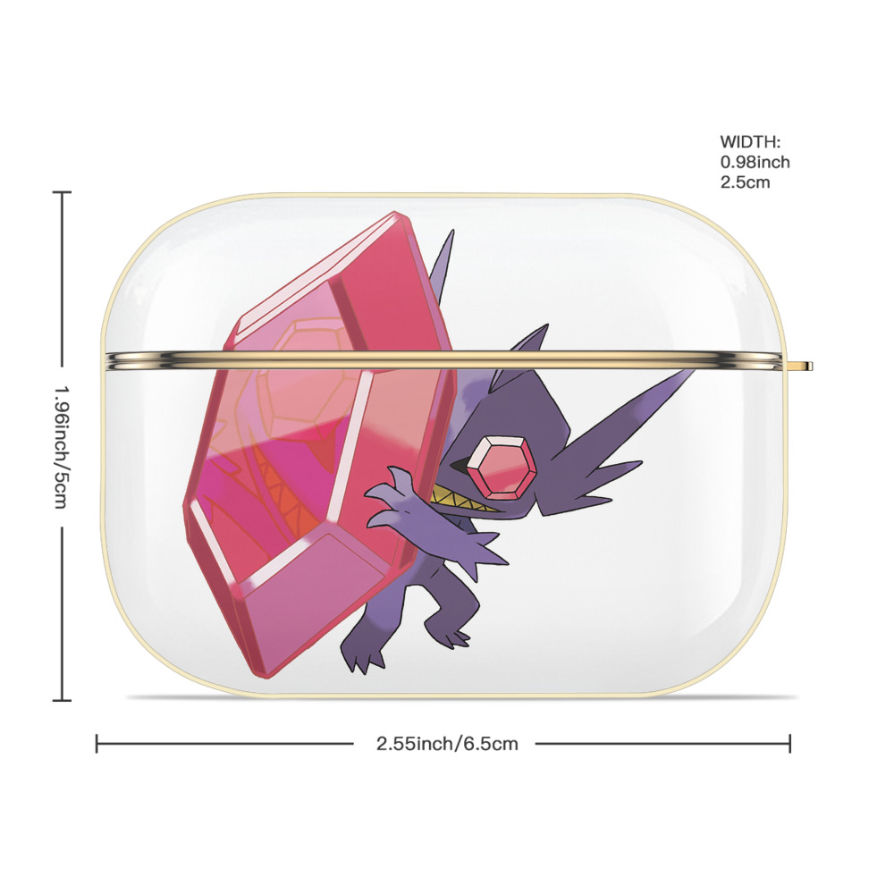 ポケットモンスター Pokémon 【AirPods Pro用】ハードシェル保護ケース｜耐衝撃・防指紋・カラビナ付き商品仕様