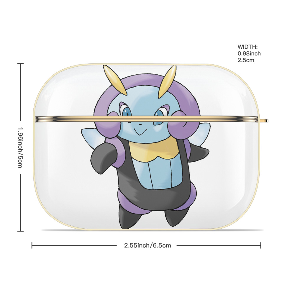 ポケットモンスター Pokémon 【AirPods Pro用】ハードシェル保護ケース｜耐衝撃・防指紋・カラビナ付き商品仕様