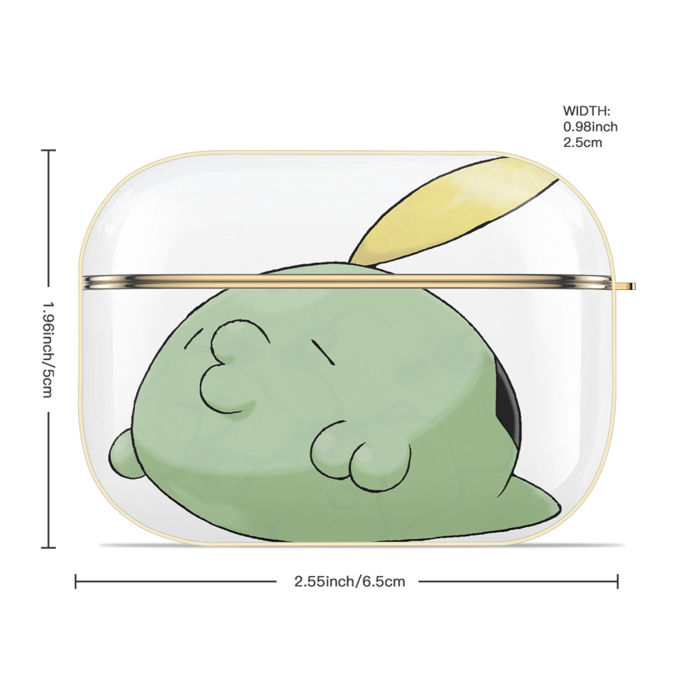 ポケットモンスター Pokémon 【AirPods Pro用】ハードシェル保護ケース｜耐衝撃・防指紋・カラビナ付き商品仕様