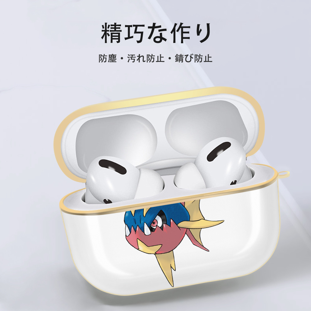 ポケットモンスター Pokémon 【AirPods Pro用】ハードシェル保護ケース｜耐衝撃・防指紋・カラビナ付き商品仕様