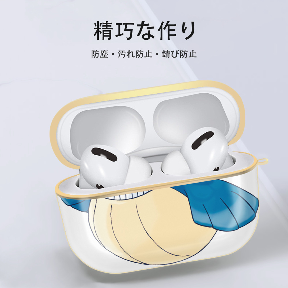 ポケットモンスター Pokémon 【AirPods Pro用】ハードシェル保護ケース｜耐衝撃・防指紋・カラビナ付き商品仕様