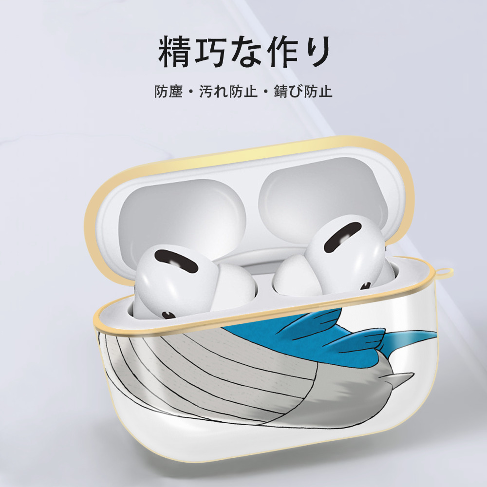 ポケットモンスター Pokémon 【AirPods Pro用】ハードシェル保護ケース｜耐衝撃・防指紋・カラビナ付き商品仕様