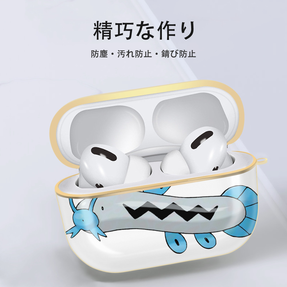 ポケットモンスター Pokémon 【AirPods Pro用】ハードシェル保護ケース｜耐衝撃・防指紋・カラビナ付き商品仕様