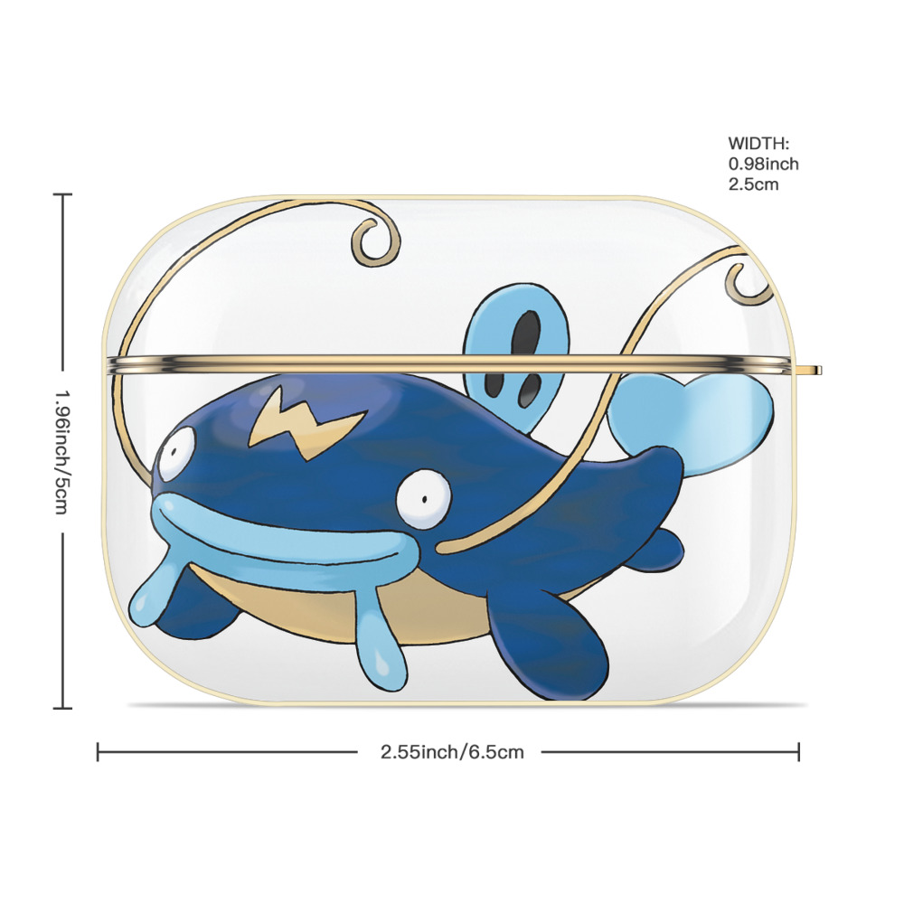 ポケットモンスター Pokémon 【AirPods Pro用】ハードシェル保護ケース｜耐衝撃・防指紋・カラビナ付き商品仕様