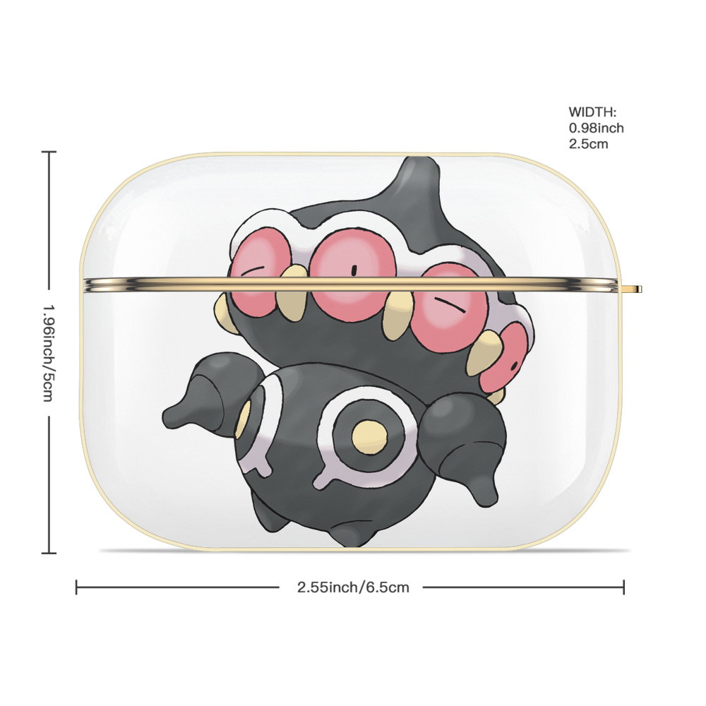 ポケットモンスター Pokémon 【AirPods Pro用】ハードシェル保護ケース｜耐衝撃・防指紋・カラビナ付き商品仕様