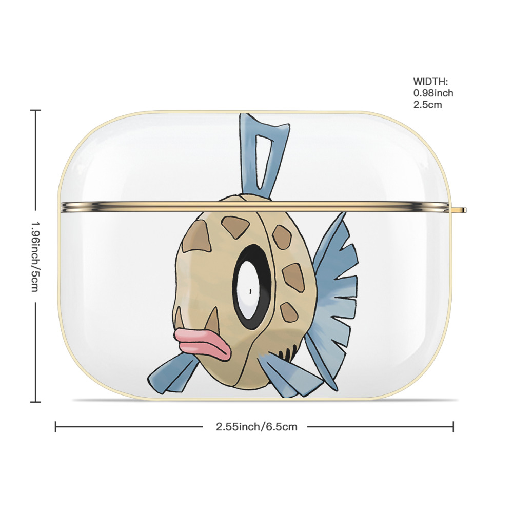 ポケットモンスター Pokémon 【AirPods Pro用】ハードシェル保護ケース｜耐衝撃・防指紋・カラビナ付き商品仕様