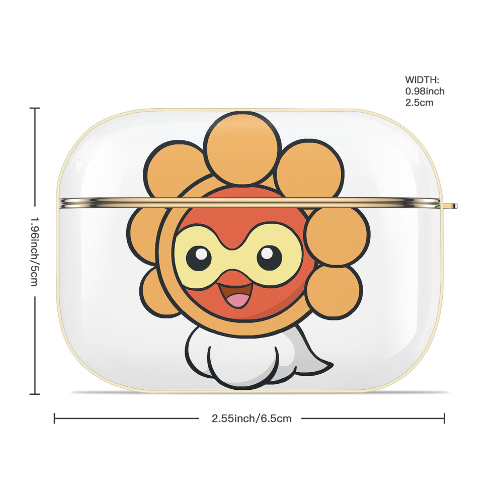ポケットモンスター Pokémon 【AirPods Pro用】ハードシェル保護ケース｜耐衝撃・防指紋・カラビナ付き商品仕様