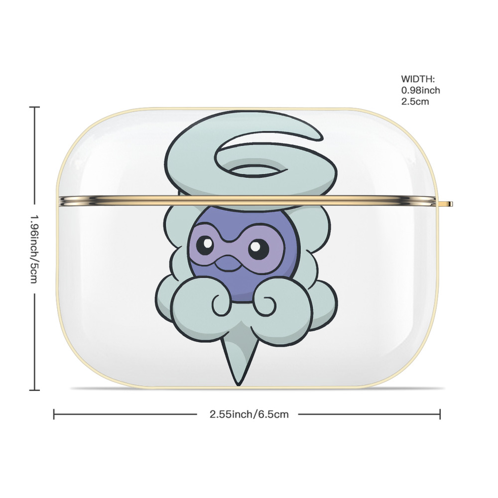 ポケットモンスター Pokémon 【AirPods Pro用】ハードシェル保護ケース｜耐衝撃・防指紋・カラビナ付き商品仕様