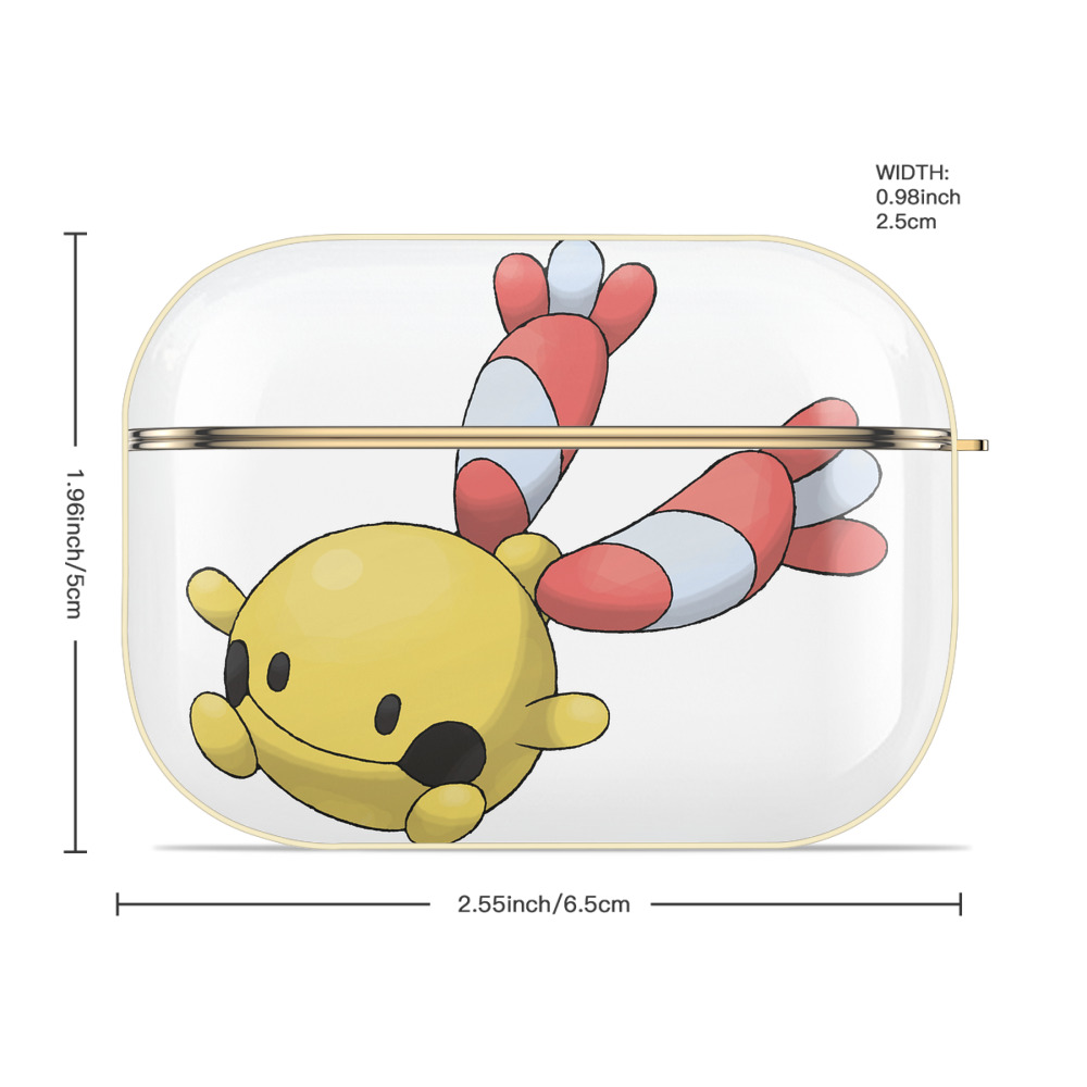 ポケットモンスター Pokémon 【AirPods Pro用】ハードシェル保護ケース｜耐衝撃・防指紋・カラビナ付き商品仕様