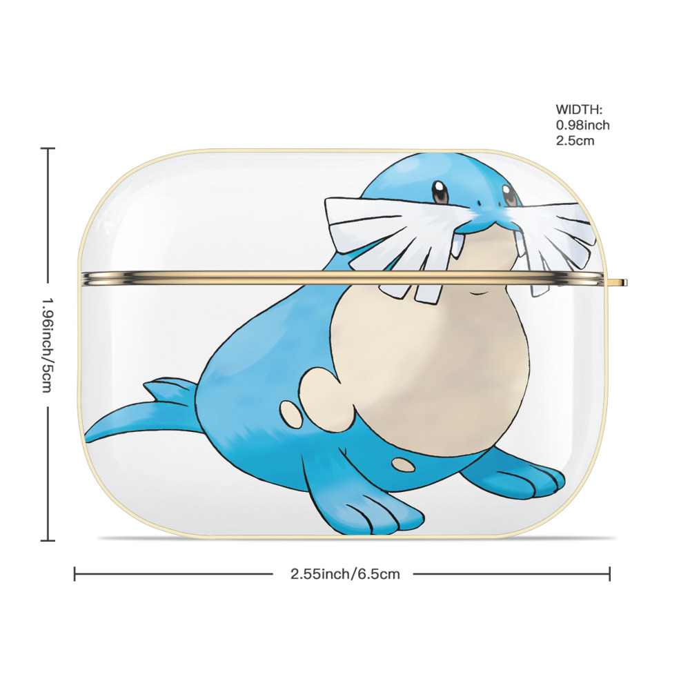 ポケットモンスター Pokémon 【AirPods Pro用】ハードシェル保護ケース｜耐衝撃・防指紋・カラビナ付き商品仕様