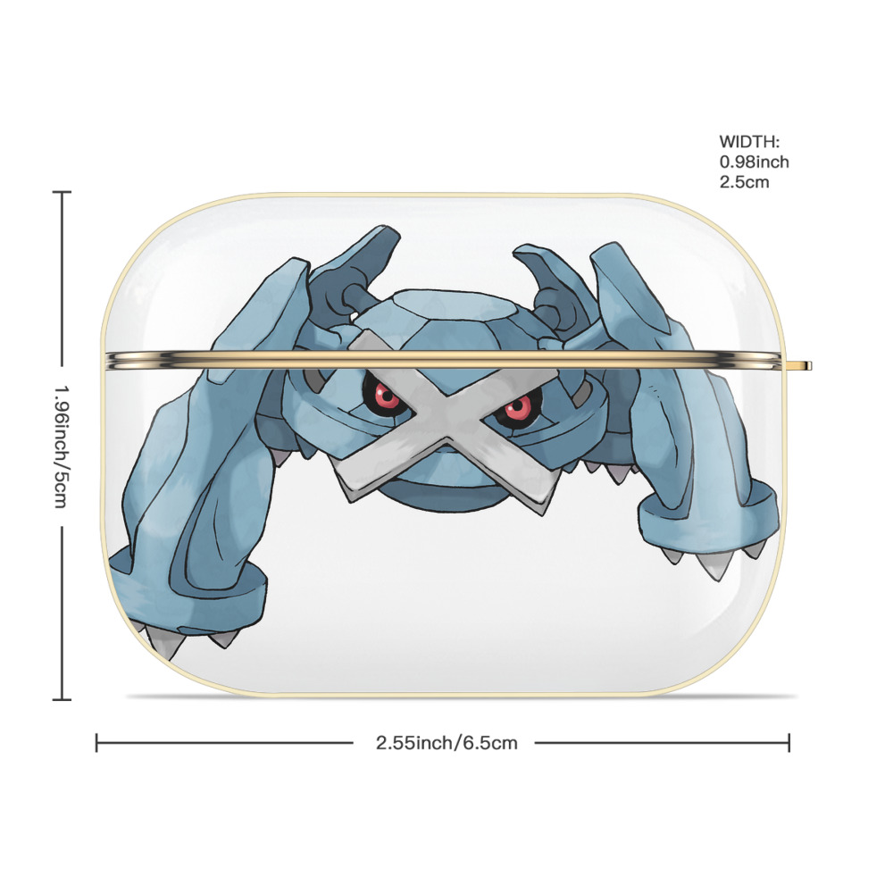 ポケットモンスター Pokémon 【AirPods Pro用】ハードシェル保護ケース｜耐衝撃・防指紋・カラビナ付き商品仕様