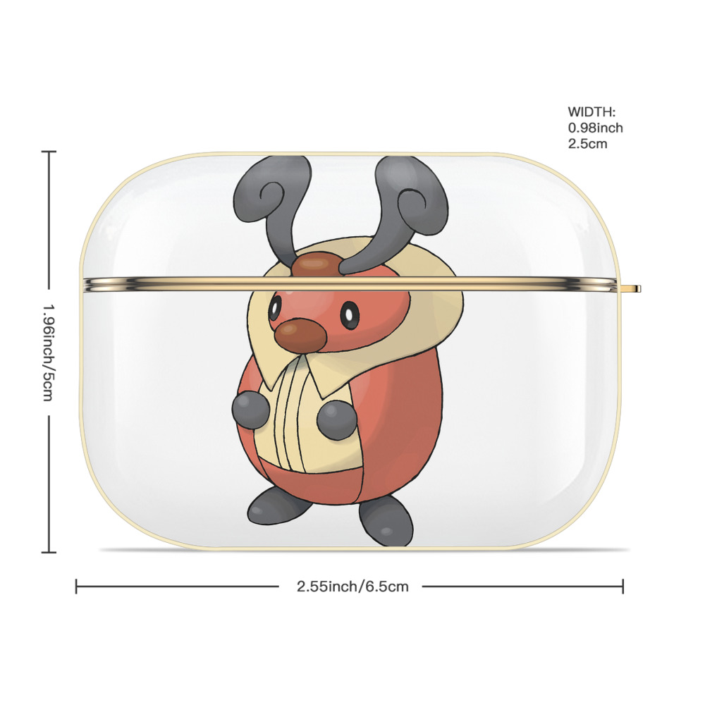 ポケットモンスター Pokémon 【AirPods Pro用】ハードシェル保護ケース｜耐衝撃・防指紋・カラビナ付き商品仕様