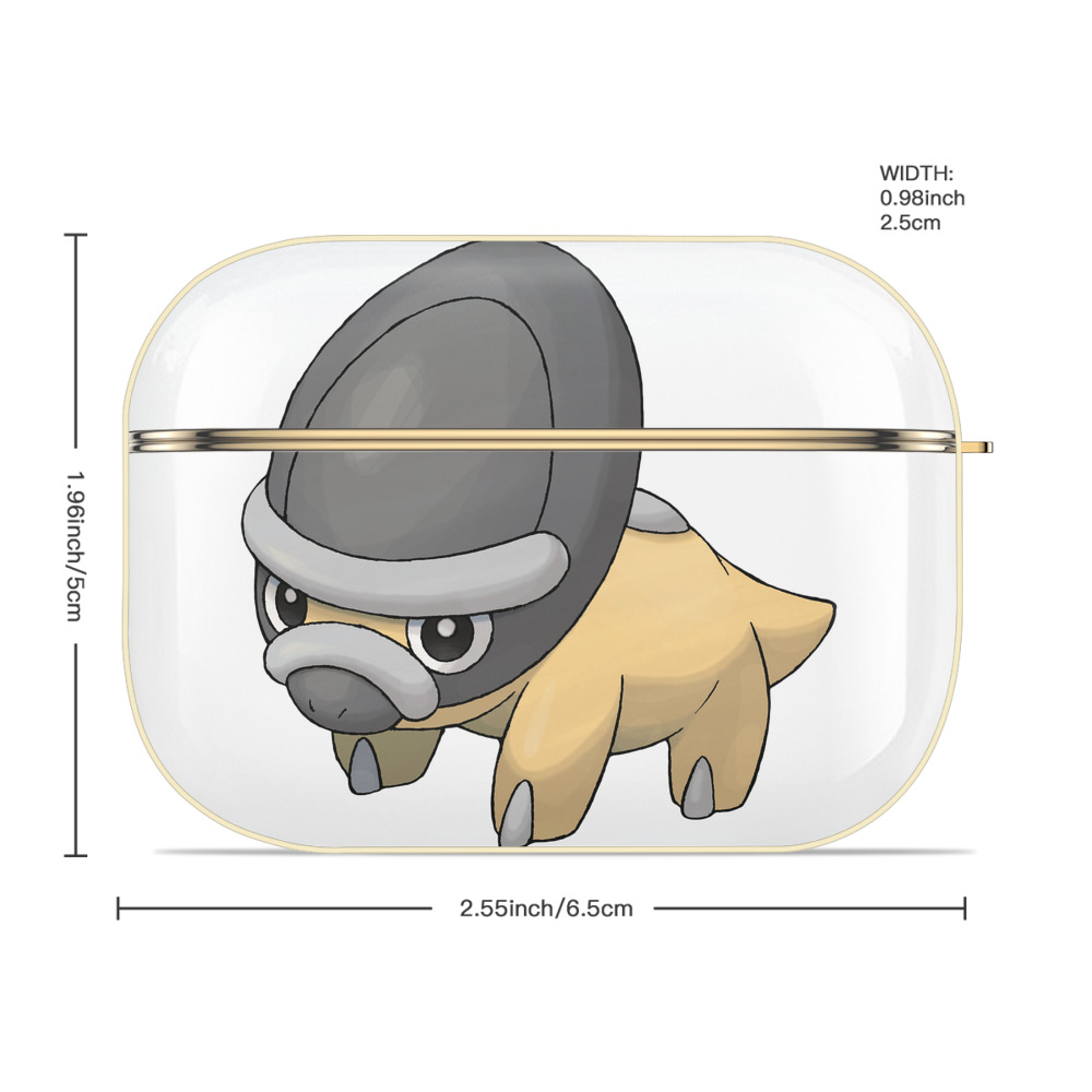 ポケットモンスター Pokémon 【AirPods Pro用】ハードシェル保護ケース｜耐衝撃・防指紋・カラビナ付き商品仕様