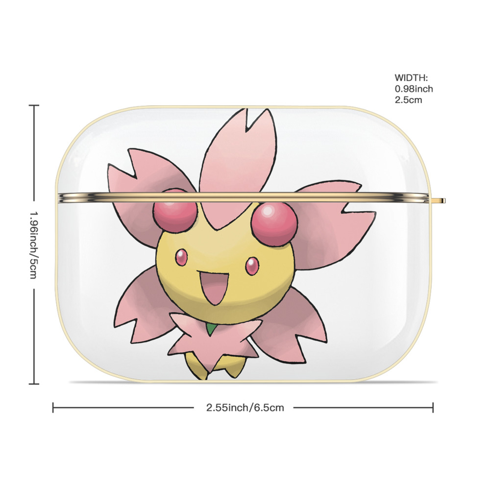 ポケットモンスター Pokémon 【AirPods Pro用】ハードシェル保護ケース｜耐衝撃・防指紋・カラビナ付き商品仕様