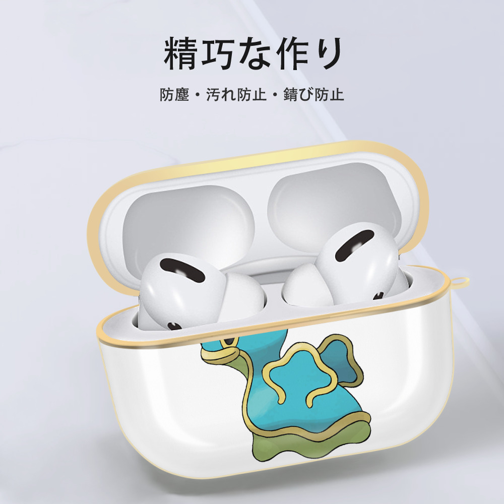 ポケットモンスター Pokémon 【AirPods Pro用】ハードシェル保護ケース｜耐衝撃・防指紋・カラビナ付き商品仕様