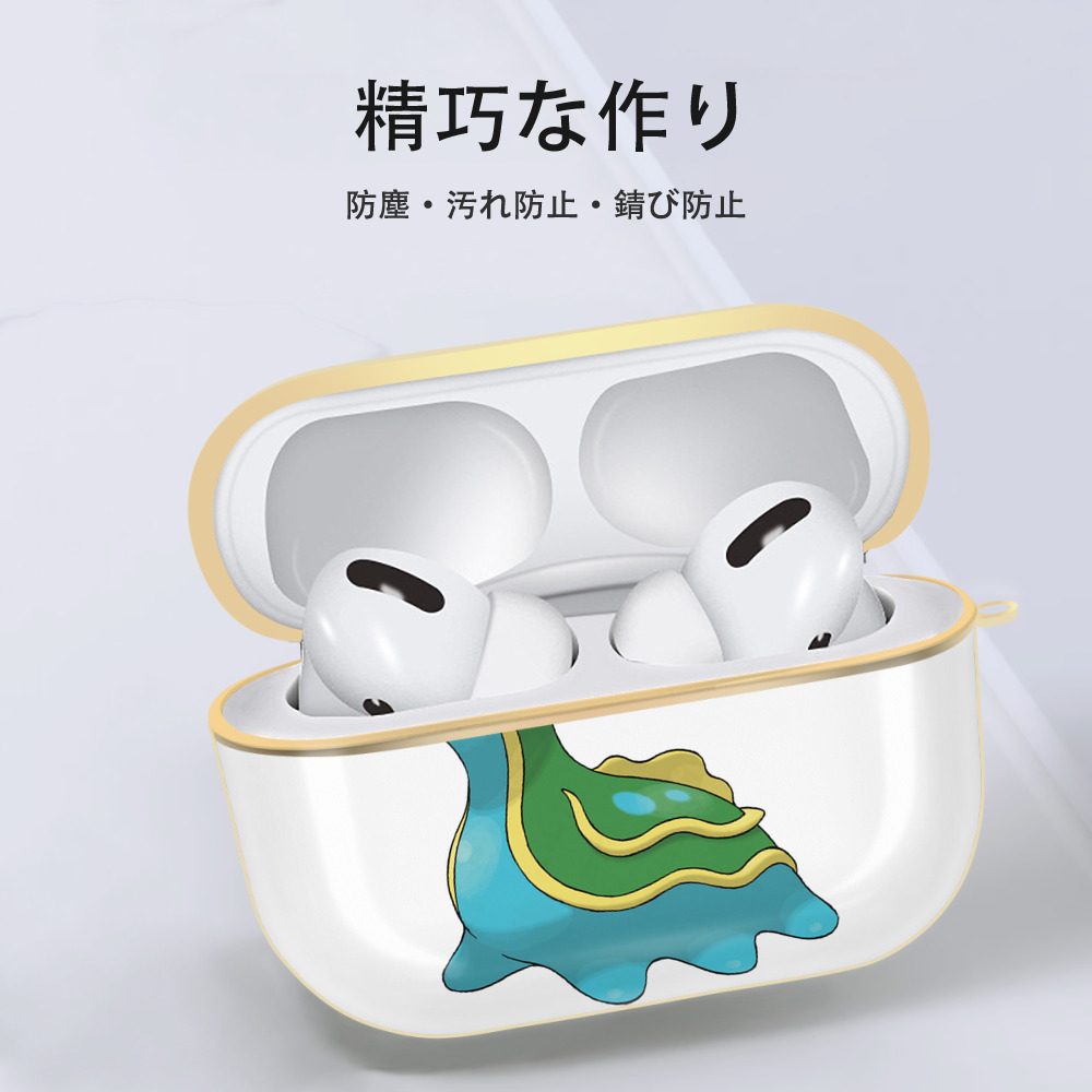 ポケットモンスター Pokémon 【AirPods Pro用】ハードシェル保護ケース｜耐衝撃・防指紋・カラビナ付き商品仕様