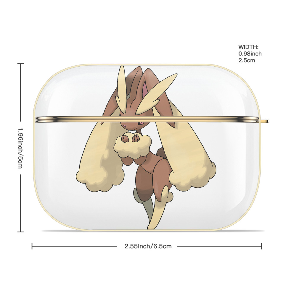 ポケットモンスター Pokémon 【AirPods Pro用】ハードシェル保護ケース｜耐衝撃・防指紋・カラビナ付き商品仕様