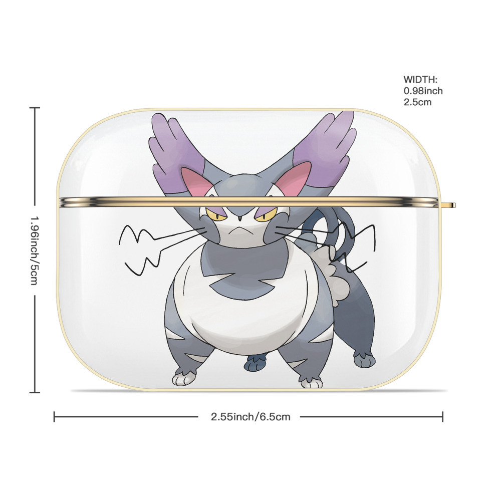 ポケットモンスター Pokémon 【AirPods Pro用】ハードシェル保護ケース｜耐衝撃・防指紋・カラビナ付き商品仕様