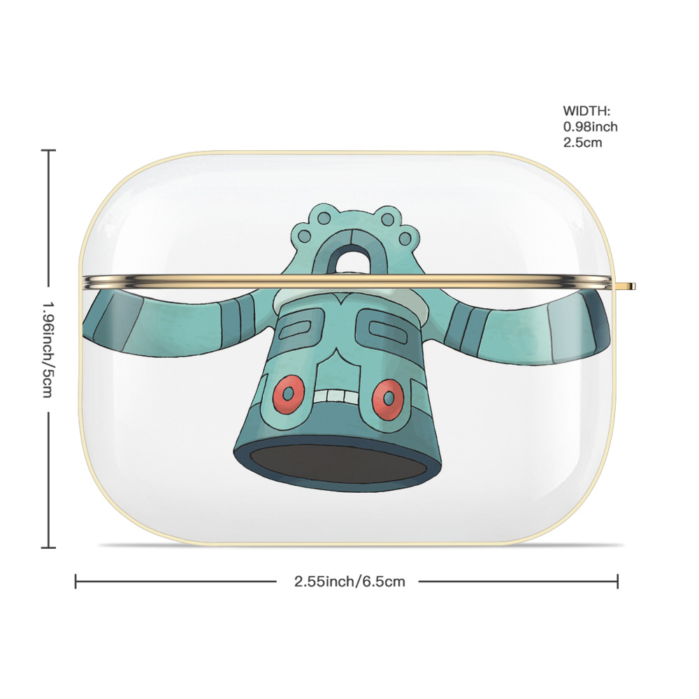 ポケットモンスター Pokémon 【AirPods Pro用】ハードシェル保護ケース｜耐衝撃・防指紋・カラビナ付き商品仕様