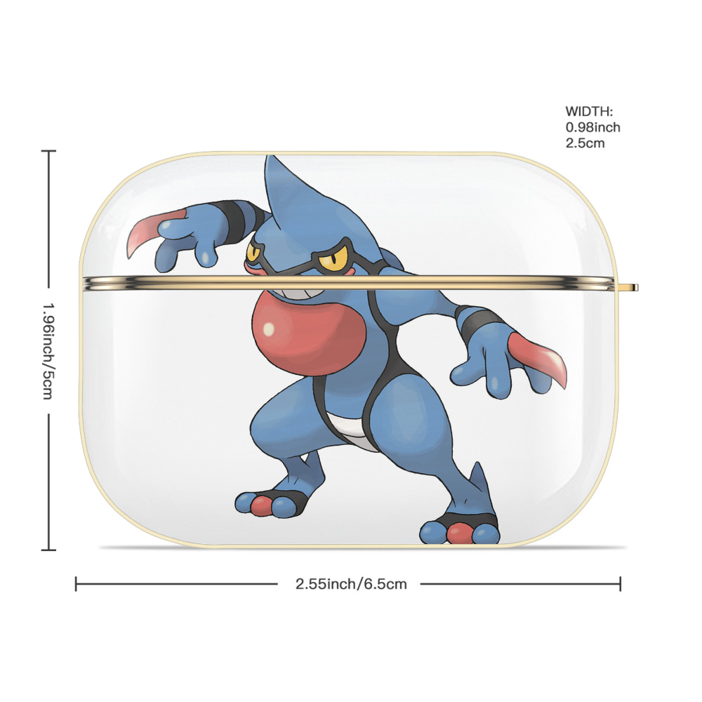 ポケットモンスター Pokémon 【AirPods Pro用】ハードシェル保護ケース｜耐衝撃・防指紋・カラビナ付き商品仕様