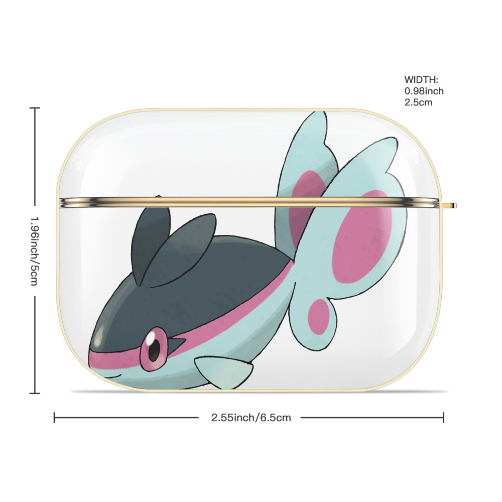 ポケットモンスター Pokémon 【AirPods Pro用】ハードシェル保護ケース｜耐衝撃・防指紋・カラビナ付き商品仕様