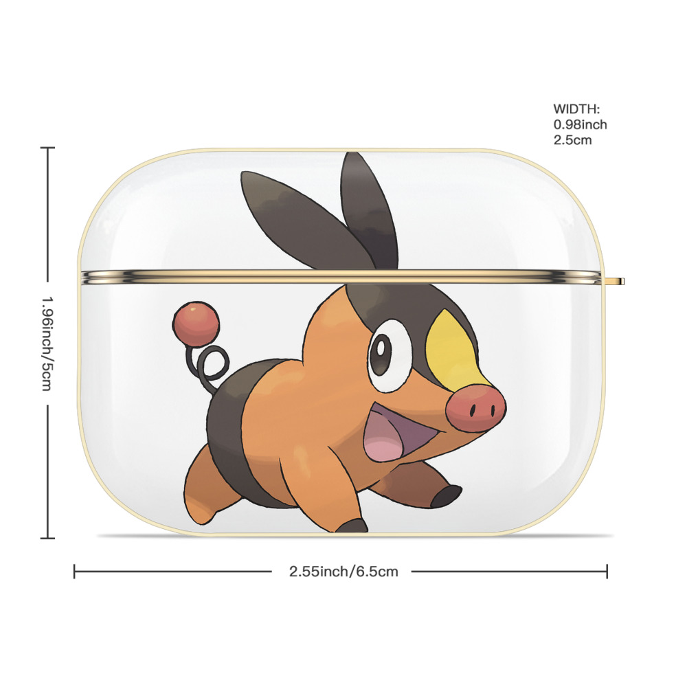 ポケットモンスター Pokémon 【AirPods Pro用】ハードシェル保護ケース｜耐衝撃・防指紋・カラビナ付き商品仕様