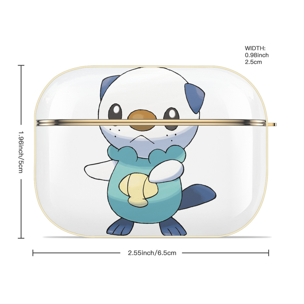 ポケットモンスター Pokémon 【AirPods Pro用】ハードシェル保護ケース｜耐衝撃・防指紋・カラビナ付き商品仕様