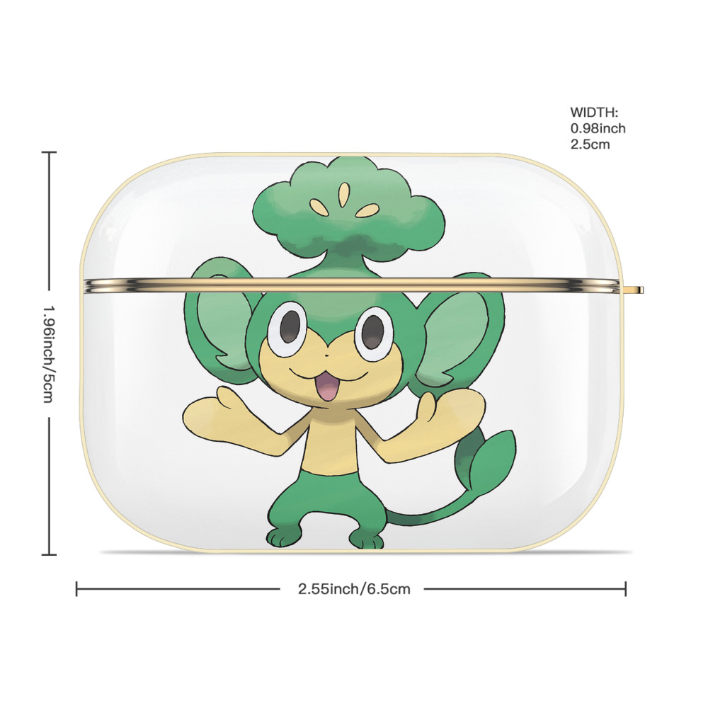 ポケットモンスター Pokémon 【AirPods Pro用】ハードシェル保護ケース｜耐衝撃・防指紋・カラビナ付き商品仕様