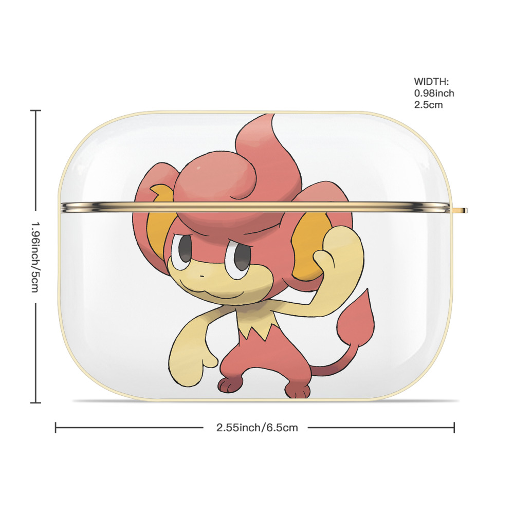ポケットモンスター Pokémon 【AirPods Pro用】ハードシェル保護ケース｜耐衝撃・防指紋・カラビナ付き商品仕様